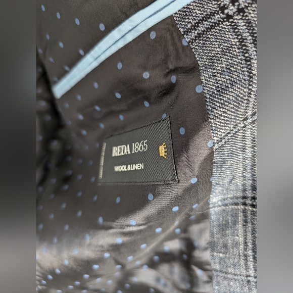 Sand Copenhagen Plaid Sport coat, 48 - Picture 3 of 4